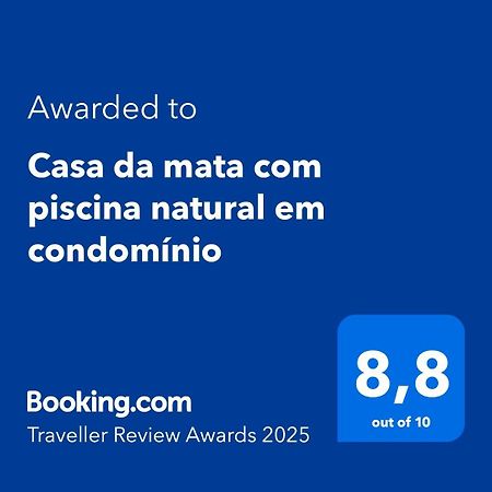Casa Da Mata Com Piscina Natural Em Condominio Angra dos Reis Esterno foto