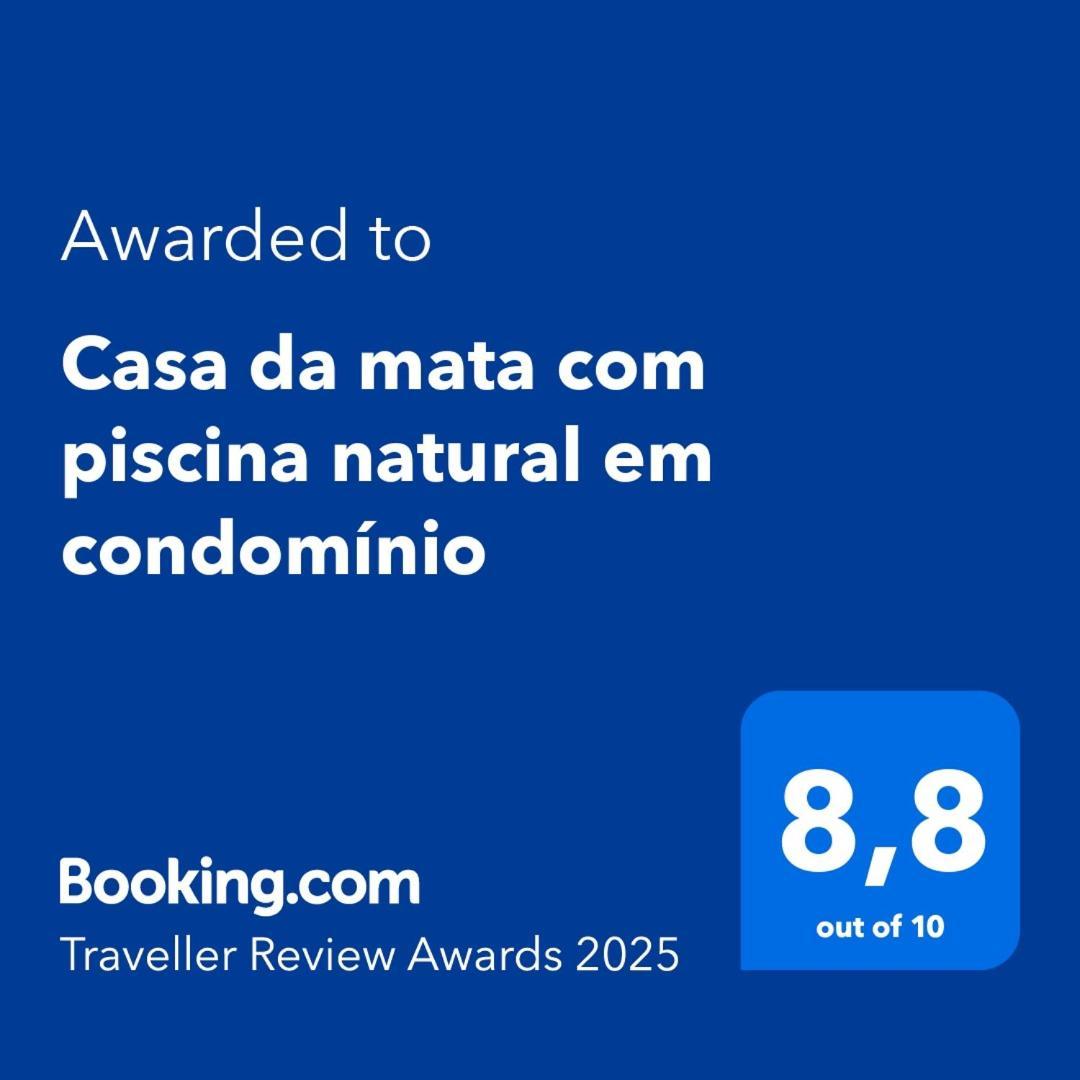 Casa Da Mata Com Piscina Natural Em Condominio Angra dos Reis Esterno foto